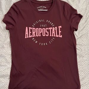 Maroon Aero shirt